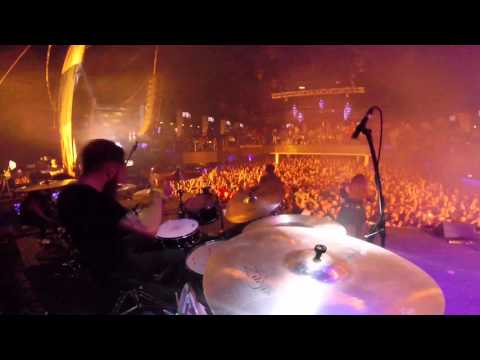 'King' by Eluveitie live in Moscow (2016) [Drum Cam]