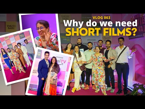 Amazon miniTV Festival | Short Films w/ Neha Dhupia & Shreya Chaudhry | Guneet Monga | Vlog 3
