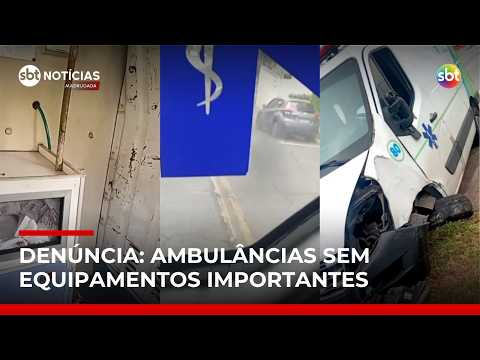 Uma denúncia aponta falhas graves em ambulâncias usadas no atendimento de urgência pela Prefeitura de São Paulo. Imagens mostram veículos com fumaça no interior e transporte de pacientes sem oxigênio. As acusações são contra a empresa Max.
