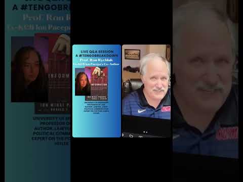 Interview of Professor Ron Rychlak co-Author of the book Disinformation (from TikTok Live)