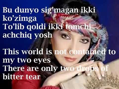 Nasiba Abdullayeva Baxt o'zi nimadir What is happiness itself Uzbek lyrics By Nafisa Aslonova