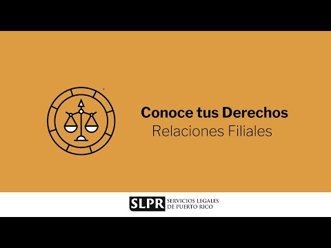 Conoce tus Derechos: Relaciones filiales  subtitulado