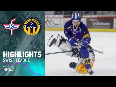 Kloten vs. Langenthal 4:5 n.V. - Highlights Swiss League