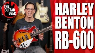 Video thumbnail for Rickenbacker on a budget? Harley Benton RB-600CS Guitar Review by TheGuitarGeek
