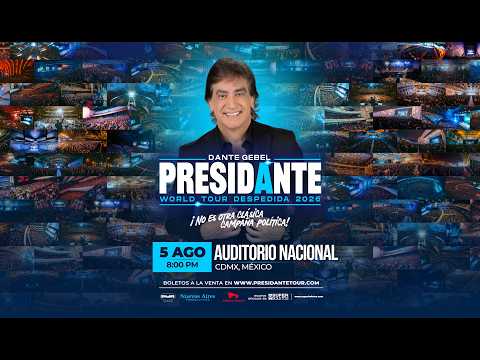 DANTE GEBEL REGRESA A MÉXICO | Dante Gebel