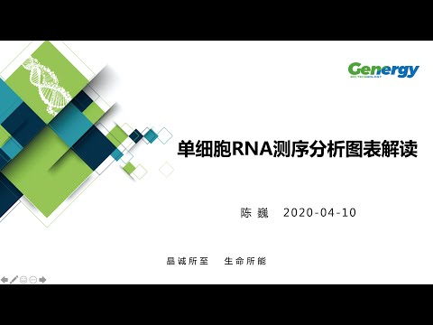 【陈巍学基因】第82期：单细胞RNA测序分析图解读