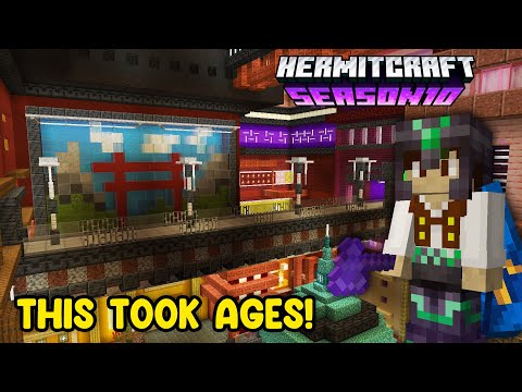 The 24 Hour MEGA Interior! | Hermitcraft 10 | Ep.49