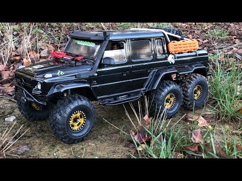 TRAXXAS TRX6 6x6 AMG AND THE MODS I DID TO IT