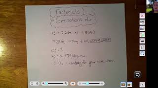Factorial nCr with TI83,TI84