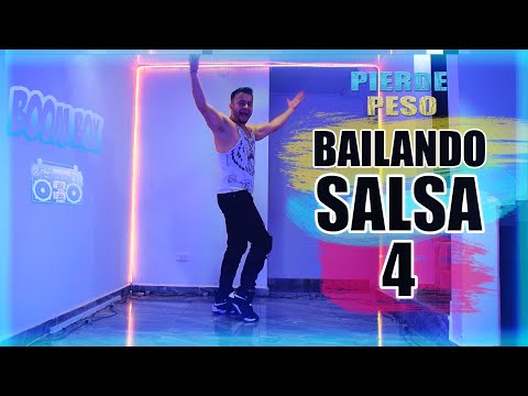 LOSE WEIGHT DANCING SALSA ¨4¨ 🔥 Cardio to BURN FAT throughout your entire body 🎉