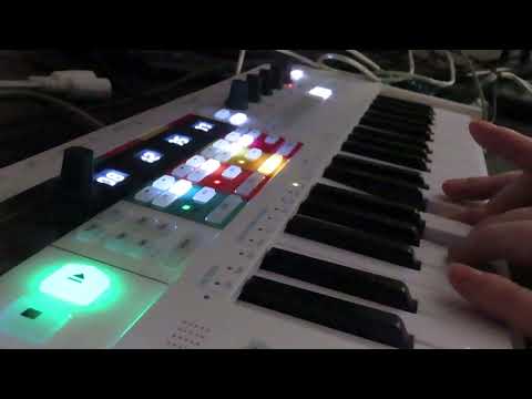 Quick #Volca keys melody with beats volca FM +SH-01A