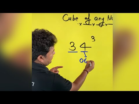 🔥 Fastest CUBE Trick Ever | Find Cube Of Any Number #MathsShorts #Shorts