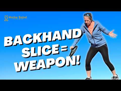 Penguasaan Pukulan Slice Backhand | 4 Teknik Tenis Tingkat Lanjut untuk Mengganggu Lawan