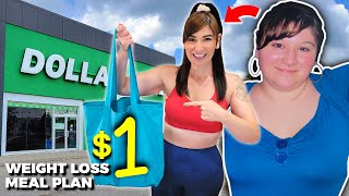 My Extreme Budget DOLLAR TREE Meal Plan for Easy WEIGHT LOSS (-130lbs)
