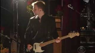 White Lies- To lose my life LIVE @ Letterman