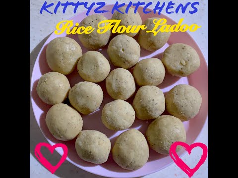 Rice Flour Laddoos Recipe by Kittyz Kitchens