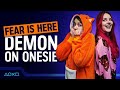 Fear Is Here - Rosie Faces The DEMON On Onesie!!!