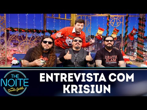 Entrevista com Krisiun | The Noite (21/12/18)