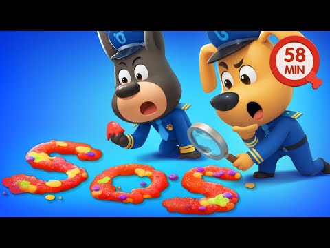 SOS | Useful Story | Outdoor Safety Rules | Police Cartoon | Sheriff Labrador