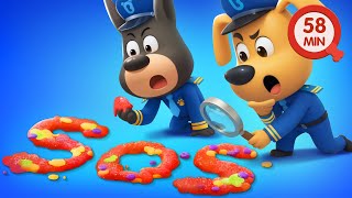 SOS | Useful Story | Outdoor Safety Rules | Police Cartoon | Sheriff Labrador