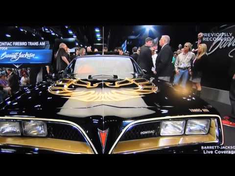 2016 Barrett Jackson Auction 1977 Bandit Promo Trans Am