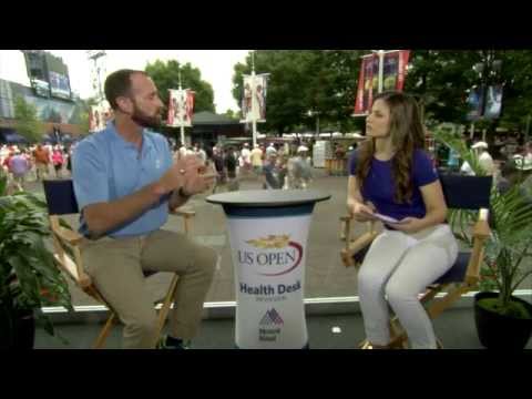 Mount Sinai Health Desk at the US Open - Preventing Heat Illness