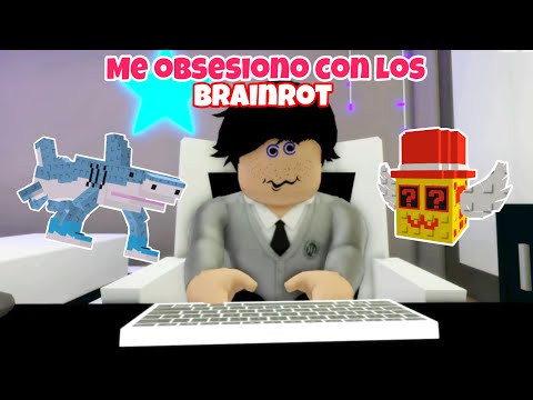 Fabian se obsesiona con los BRAINROT | Historia de Roblox Brookhaven