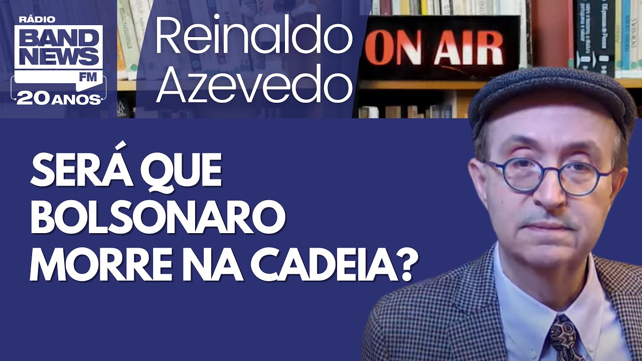 Reinaldo – Bolsonaro diz que não fugirá, posa de mártir e diz que morrerá na cadeia. É exagero...