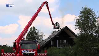 preview picture of video 'Brandweer rukt uit voor woningbrand in Weerselo'