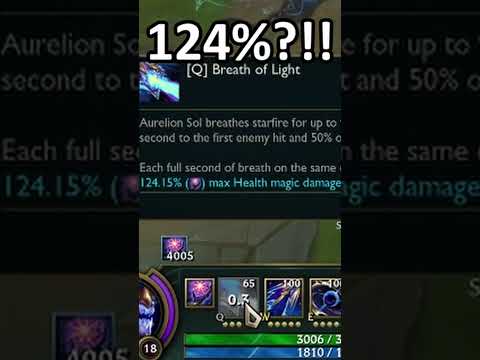 Aurelion Sol with 4000 stacks is INSANE!!!!