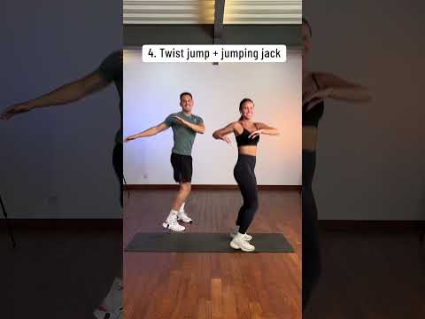 5 All Standing Exercises for Fat Loss - HIIT Workout At Home (No Equipment)