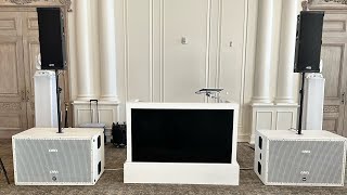 Video thumbnail for RCF TTW4 WITH RCF 8006 sound check DJ Gig Log 26 by Dj Woodz Nyc