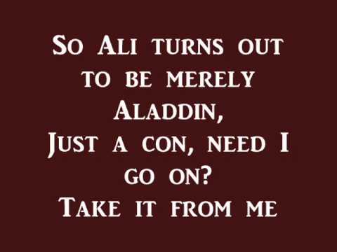 Prince Ali (Reprise)- Aladdin (lyrics)