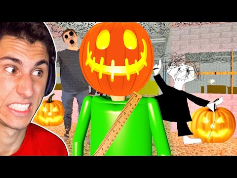 STAY AWAY From Baldi on Halloween!