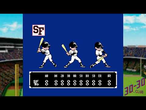 Bad News Baseball (NES) - Gameplay