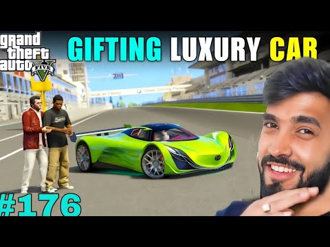 LAMAR GIFTING LUXURY CAR GTA V GAMEPLAY TECHNO GEMERZ GTA 5 #176