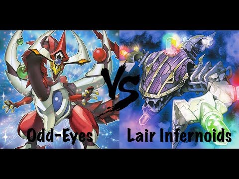 Yugioh: Odd-Eyes Vs Lair Infernoids (Duel, April 2018 Format)