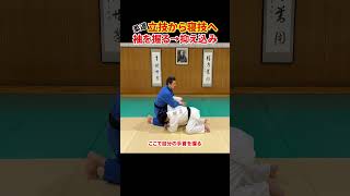 チャンスを逃さない立技から寝技へつなぐ基本技術