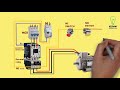 Three Phase Motor Starter Control Overload Wiring Diagram