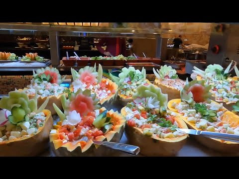 Incrível Buffet e Comida no Barceló Maya Grand Resort All Inclusive