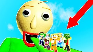 ¡ESCAPA DE LA ESCUELA DE BALDI EN MINECRAFT! BALDI'S BASICS EN MINECRAFT