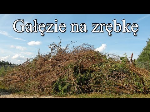 Ogrodowe pierdamony 17 - gałęzie na zrębkę