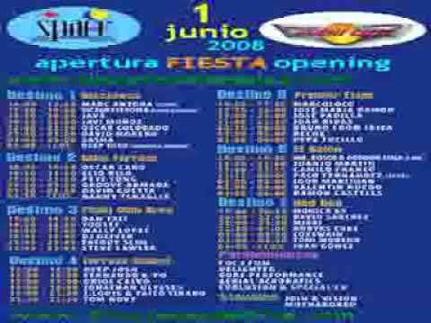 Space Ibiza Opening Fiesta (Flight Club Area) - Dj Oliver 01-06-2008