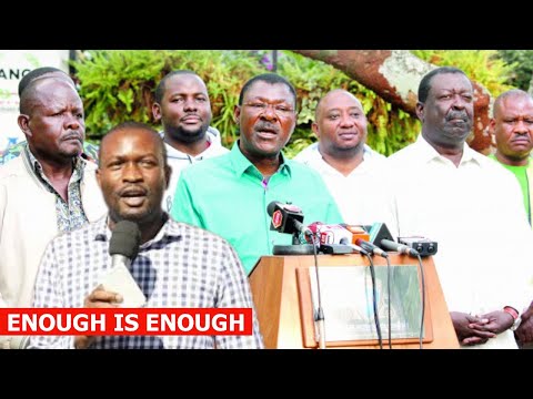 LIVE NOW! LUHYA LEADERS ADDRESSING THE NATION NOW DITCHING UDA AFTER ODM DISRESPECTED SIFUNA