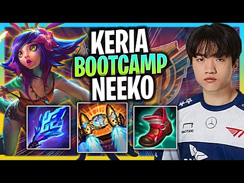 LEARN HOW TO PLAY NEEKO SUPPORT LIKE A PRO! | T1 Keria Plays Neeko Support vs Xerath!  Season 2023