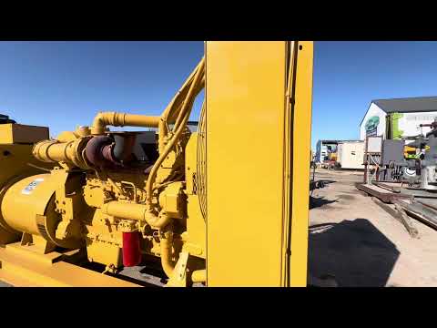 500kW Cat 3456 diesel generator ID# 103641