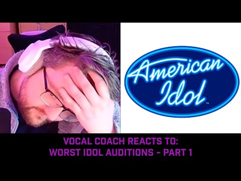 Vocal Coach Reacts to: Worst Idol Auditions - Part 1