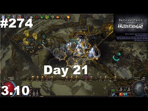 Day 21 - 10 Hours of Tier 16 Blighted Maps - 274
