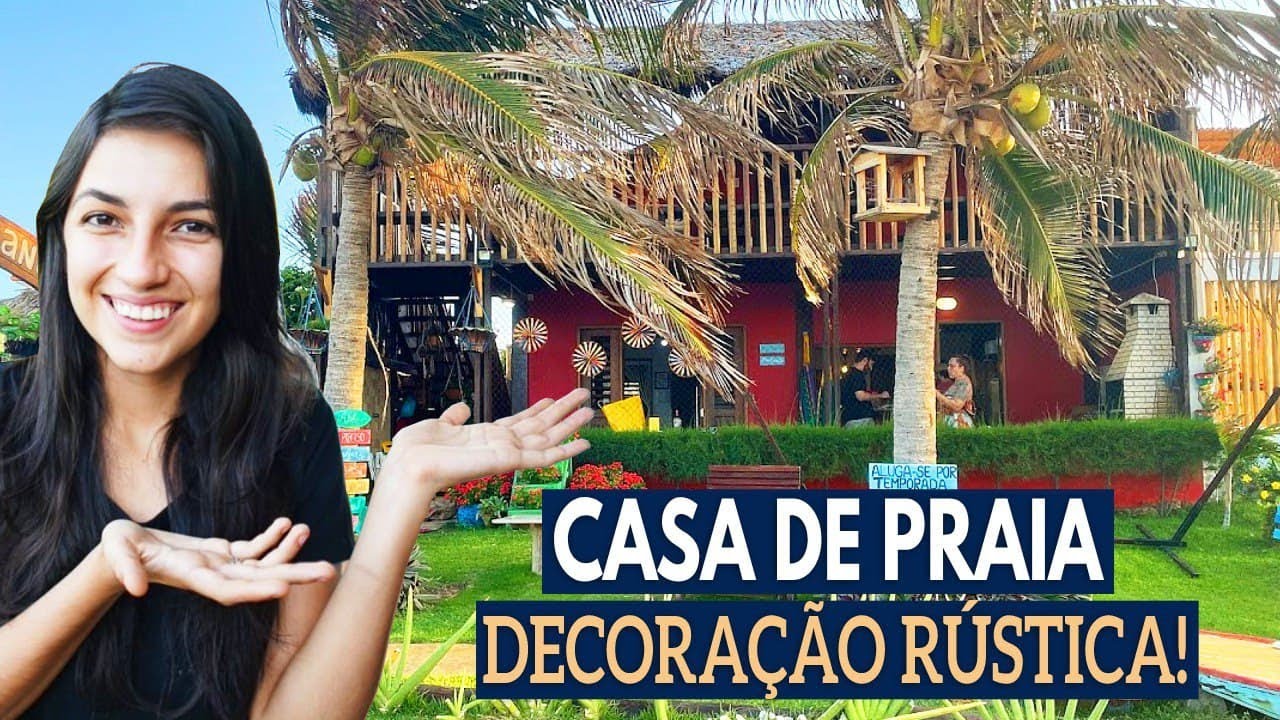 CASA DE PRAIA DOS SONHOS COM DICAS DE DECORAÇÃO / RAIO DE SOL