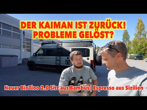 #1259 FEHLER BEHOBEN? KaiMAN MAN TGE 680 4x4? | BioTioo 2.0 Sitz aus Bambus | Espresso Siciliano